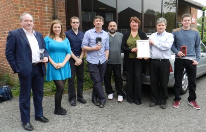ETher NDE Wins Hertfordshire’s “Achievements in International Business Award”